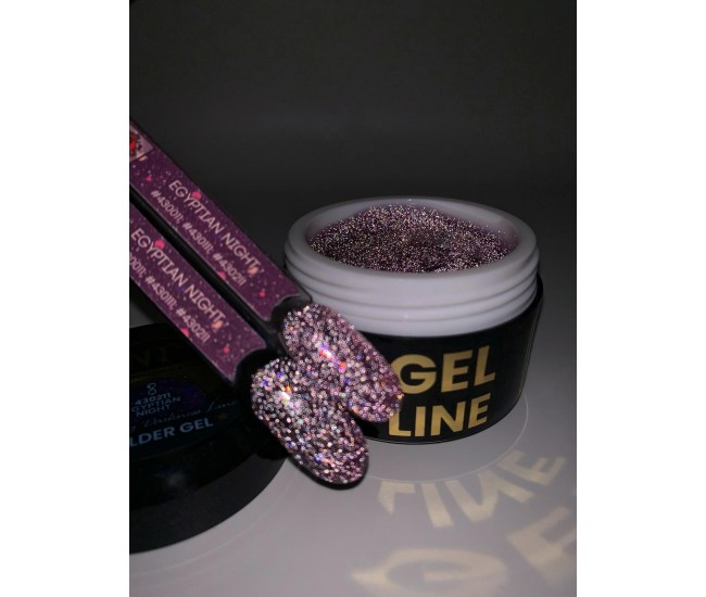 FLICKERING DARK LINE BUILDER GEL - VIVID REFLECT 50ml